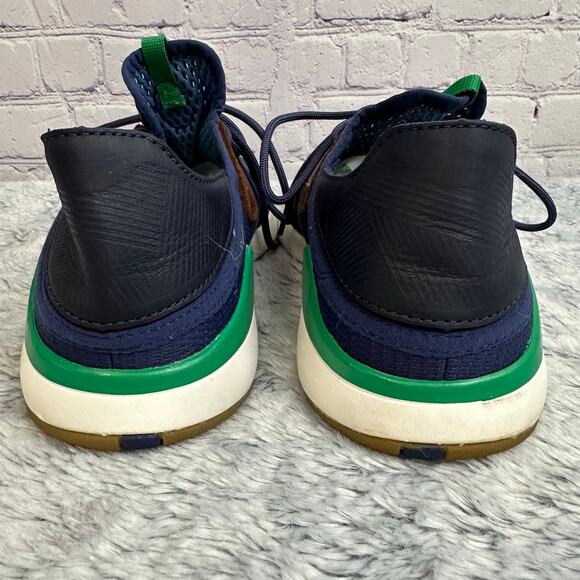 OluKai Mio Li Men's Athletic Shoes Navy Blue Green Size 10 - Picture 6 of 9